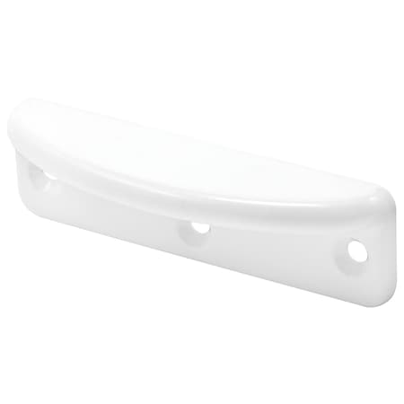 Prime-Line Deluxe Sash Lift, 3-3 in., Wrought Steel, Painted White, PK2 F 2707